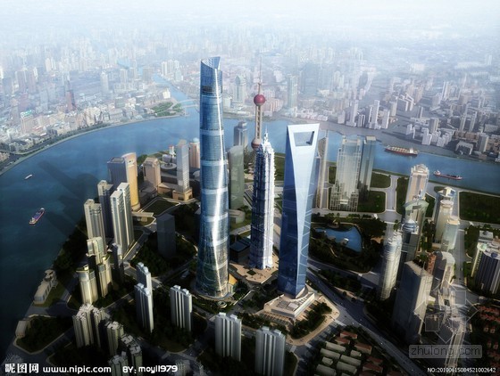 上海中心大厦楼板资料下载-世界第二高楼上海中心大厦破303米
