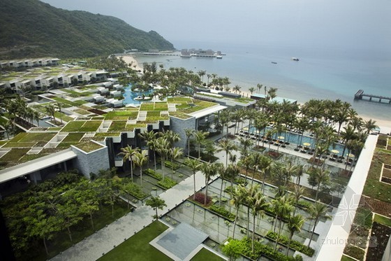 半山酒店设计资料下载-新加坡WOHA事务所设计三亚半山半岛洲际度假酒店