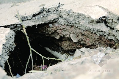 分享地面塌陷回填施工方案资料下载