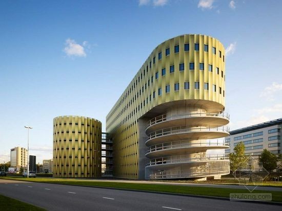 大师建筑停车场资料下载-Kroon Group设计的荷兰乌得勒支deCope停车场 