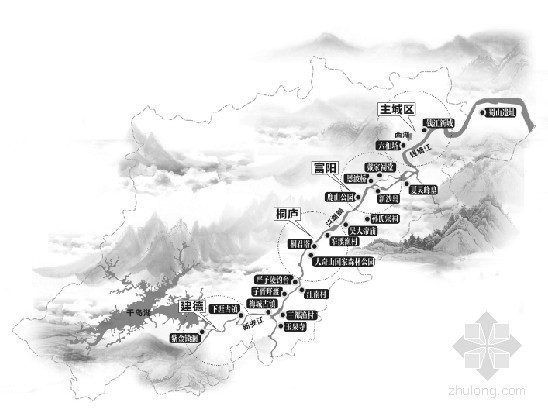 杭州富阳场口资料下载-杭州市“三江两岸”打造世界一流的风景廊道