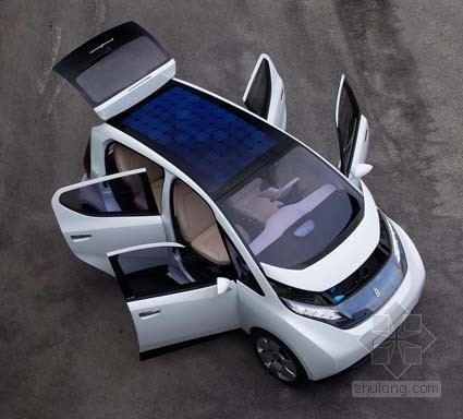 光伏发电发电成本资料下载-光伏发电应用：超酷太阳能汽车秀（图）