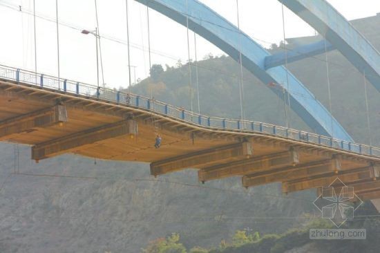 拱桥金沙江大桥资料下载-攀枝花倮果金沙江大桥吊杆断裂桥面塌陷