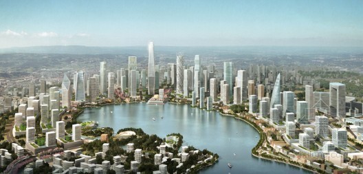 梅溪湖规划kpf资料下载-KPF公布长沙规划方案从无到有的城市