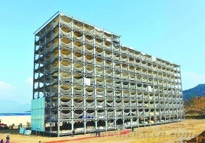 建筑两层住宅负责人资料下载-福建首座10层可持续建筑3天建成