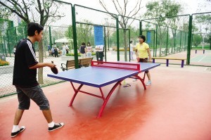 塑胶休闲跑道资料下载-2013年天津市将新建改造健身园1500个