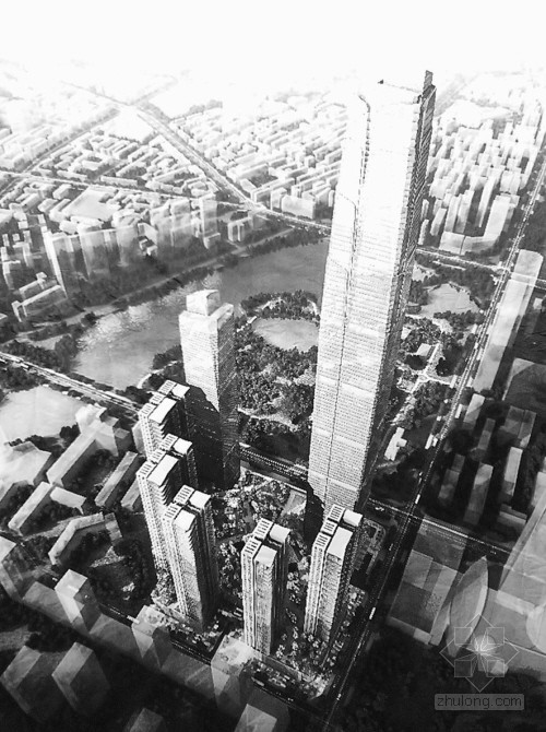 南信青岛环球金融中心资料下载-东北最高建筑 518米沈阳宝能环球金融中心奠基