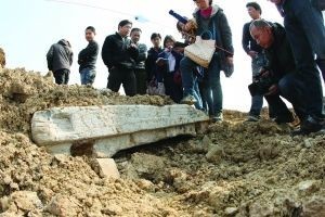 六朝博物馆su资料下载-万科南京项目连夜施工致六朝墓葬群被毁
