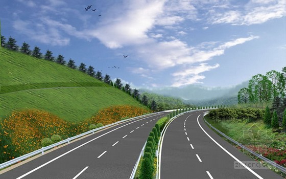 四好农村公路实施方案资料下载-河北省出台2013年绿色廊道公路绿化实施方案