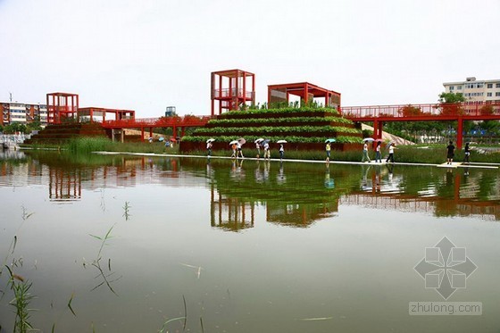工业园区公园景观设计资料下载-Turenscape Architects把垃圾场打造成易维护的公园
