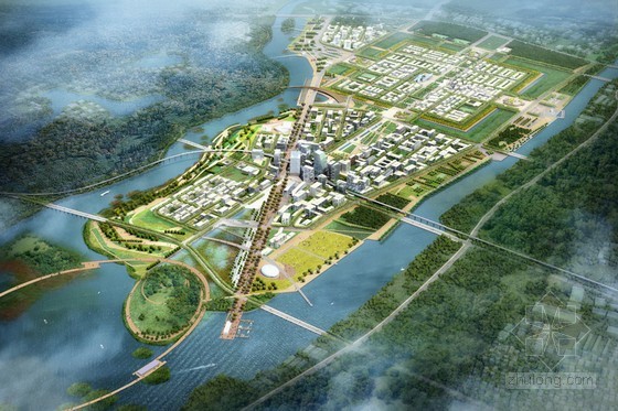 城北京市设计资料下载-Sasaki设计的北京巩华城科技商务区