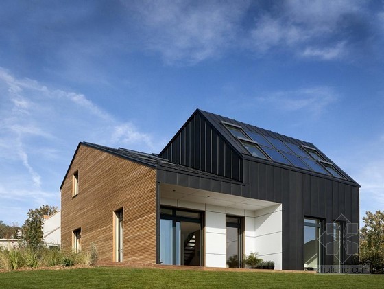 冬季取暖空调资料下载-VELUX Model home 2020之法国新一代主动得热住宅－Air and Light House