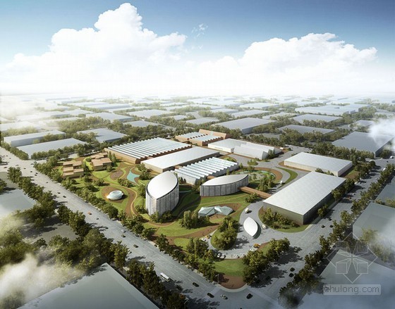 群众工作中心建筑设计资料下载-纬度建筑设计的河北研发中心