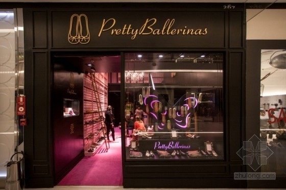 店面设计装修网资料下载-巴西Pretty Ballerinas芭蕾舞鞋专卖店装修设计
