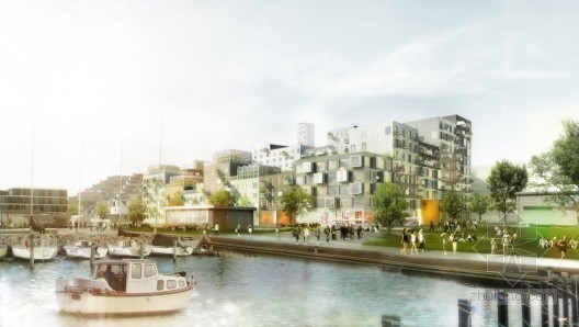 住宅竞赛图纸资料下载-ADEPT等设计的“运河住宅”项目获竞赛一等奖