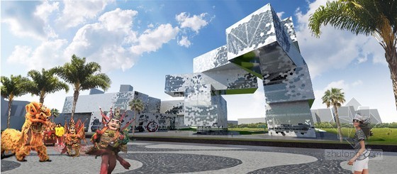 园艺文化中心资料下载-MU architecture设计的台中文化中心设计方案