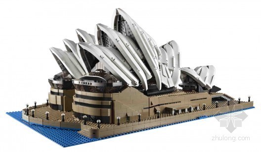 悉尼歌剧院案例资料下载-乐高公布将挑战新技能 3000块砖改造悉尼歌剧院