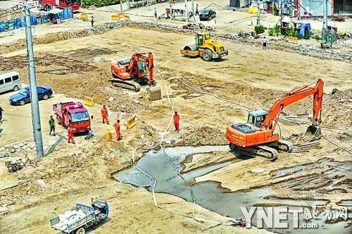 施工现场燃气事故应急预案资料下载-北苑施工致燃气泄漏 市民点烟被掐灭