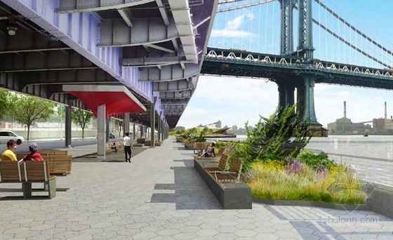 纽约新东河水前广场资料下载-SHoP Architects设计的纽约新东河水前广场