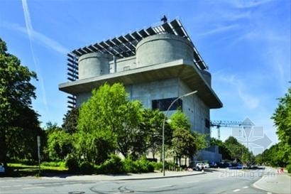 德国园艺展览资料下载-德国“汉堡”建筑利用生物气发热发电