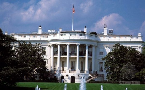 淡水小白宫资料下载-美国白宫屋顶安装太阳能面板
