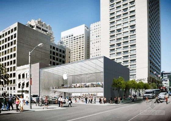 苹果旗舰店施工图资料下载-苹果公司将在旧金山建新旗舰店