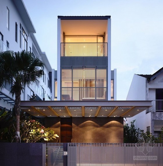 新加坡住宅设计cad资料下载-新加坡的时尚住宅设计