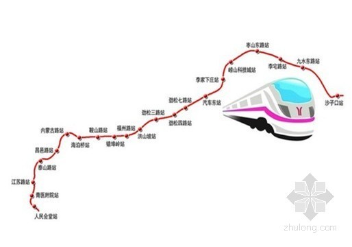 青岛地铁4号线江苏路站资料下载-青岛地铁4号线工程投资181.99亿元 明年6月开建