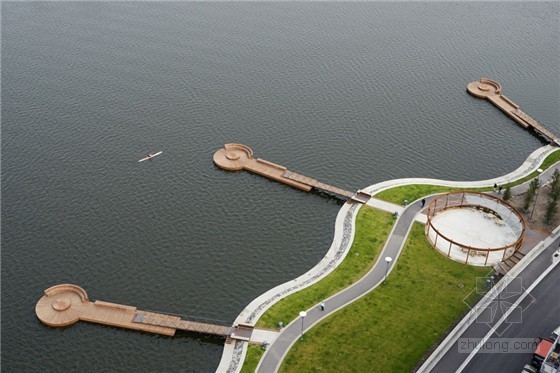 水岸线建筑资料下载-瑞典斯德哥尔摩Hornsbergs strandpark水岸公园