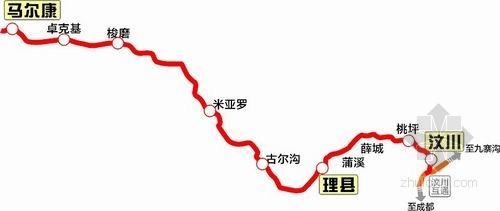 长大纵坡桥梁资料下载-四川“汶马高速”年内开工