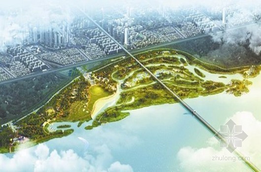 游艇码头公园设计图资料下载-湖北襄阳投资4亿元 打造鄂西北最大湿地公园