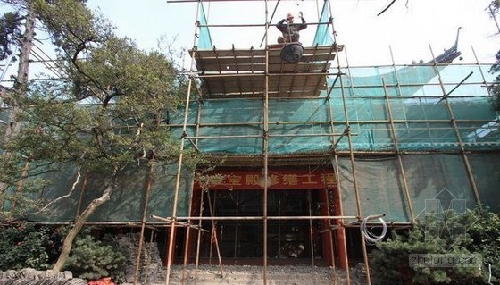 房屋防水修缮资料下载-1555岁大明寺大雄宝殿修缮“国考”过关