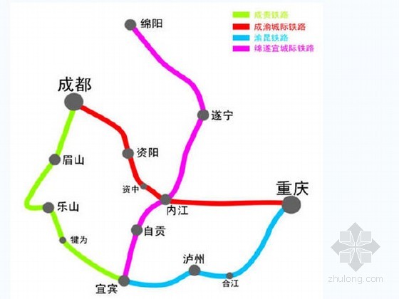 川南城际高铁线路图图片