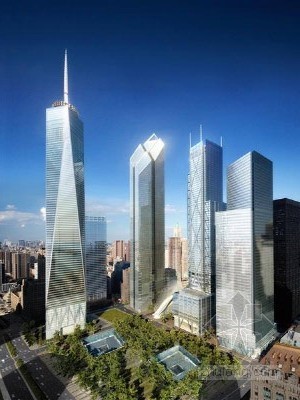 世贸深港国际中心展示中心资料下载-纽约世贸中心11月将确认“身高” 或成美国最高建筑
