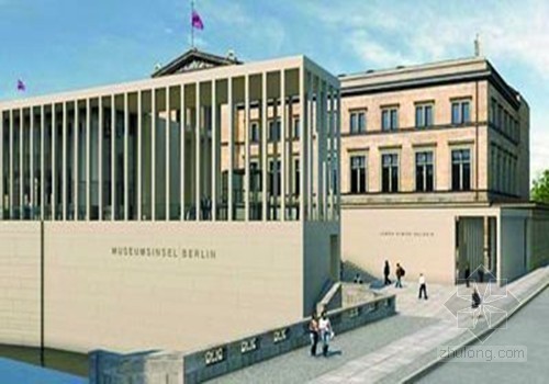 柏林博物馆岛美术馆资料下载-德国博物馆岛耗巨资扩建引争议