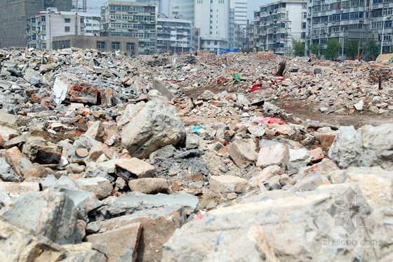 建筑垃圾回收利用方案资料下载-国外媒体：中国建筑垃圾堆积如山