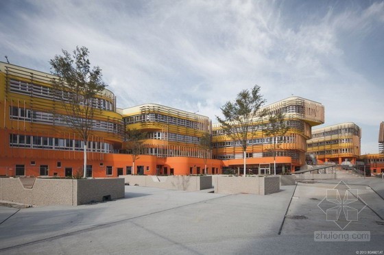 校园方案竞标资料下载-BUSarchitektur的奥地利维也纳WU大学校园规划