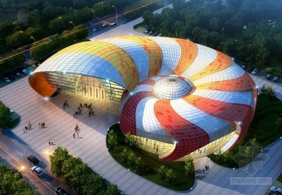 青岛市西海岸资料下载-全球最大“鹦鹉螺”型建筑亮相青岛西海岸
