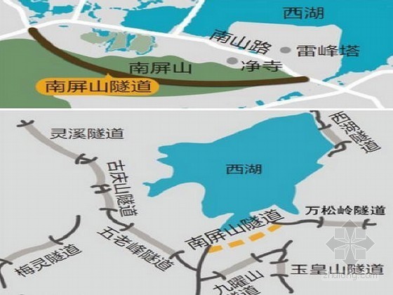 杭州地下通道资料下载-杭州民告官 市民质疑南屏山隧道实施方案