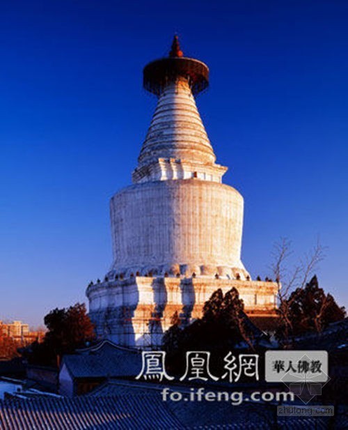 中国古老建筑资料下载-北京最古老的标志性建筑之妙应寺白塔