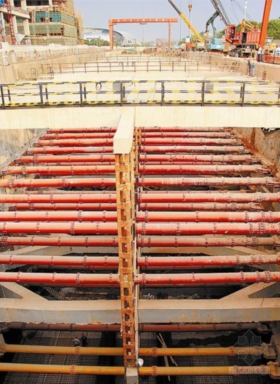 深基坑验收条件资料下载-深圳地铁11号线后海站深基坑开挖条件验收通过