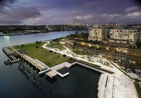 悉尼达令港公共空间资料资料下载-ASPECT工作室设计的悉尼皮尔蒙特的新公园
