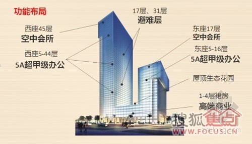 cbd大厦设计资料下载-199米海南大厦封顶 打造国际旅游岛CBD新地标