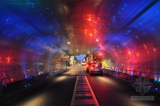 路桥隧最新规范资料下载-城市夜光体：法国铁路桥隧道景观