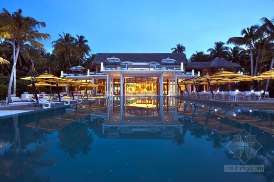 奢华度假酒店建筑施工图资料下载-马尔代夫尼亚玛度假酒店设计 奢华美景完美呈现