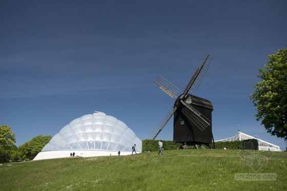 su温室植物园资料下载-C.F. Moller设计的丹麦奥胡斯植物园温室