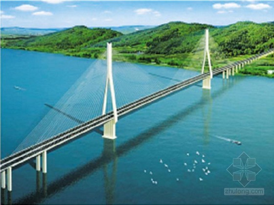 枢纽桥型图资料下载-池州10.7公里长江大桥动工开建