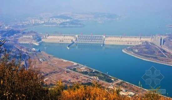 枯水景观su资料下载-长江进入枯水期 三峡水库放水救急