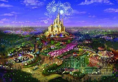 旅游上海迪士尼乐园资料下载-上海迪士尼全面施工 数个“第一”创历史