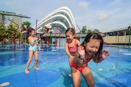 儿童游乐设计最新资料下载-Grant Associates公司设计的新加坡儿童花园